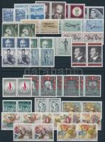 Teljes évfolyam bélyegei párokban, Complete Year