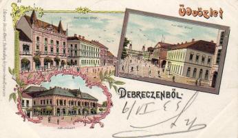 Debreczen mit Hotel 1899 C Litho (EB)