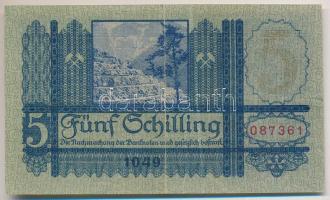 Ausztria 1927. 5Sch T:III Austria 1927. 5 Schilling C:F