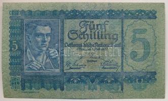 Ausztria 1927. 5Sch T:III
Austria 1927. 5 Schilling C:F