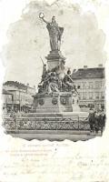 Arad, Szabadság tér, Vértanú szobor, Hubert üzlete, a Kossuth-szobor alap gyűjtőbizottságának kiadása / square, martyrs statue, shop (felületi sérülés / surface damage)