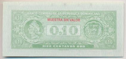 Dominikai Köztársaság 1961. 10c T:I Dominican Republic 1961. 10 Centavos C:UNC