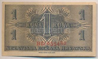 Horvátország / Független Horvát Állam 1942. 1K T:III
Croatia / Independent State of Croatia 1942. 1...