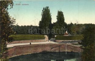 Arad, várrészlet, Kerpel Izsó kiadása / castle detail (EK)