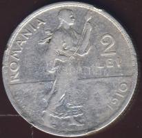 Románia 1910. 2L Ag T:3 ph.