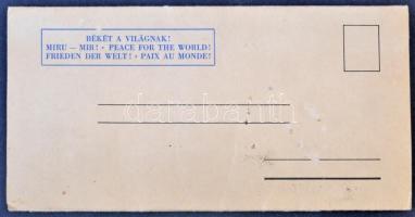 Budapest V. Parlament, kinyitható, térhatású képeslap, Képzőművészeti Alap kiadása / pop-up postcard...