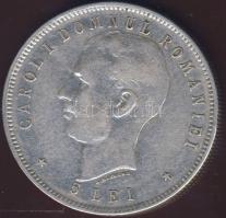 Románia 1906. 5L Ag "Jubileum" T:3/4 k.