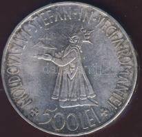 Románia 1941. 500L Ag "Besszarábia" T:2