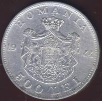 Románia 1944. 500L Ag T:2-