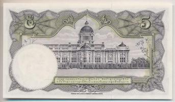 Thaiföld 1956. 5B T:I
Thailand 1956. 5 Baht C:UNC