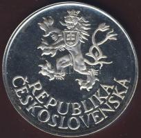 Csehszlovákia 1955. 25K Ag "Felszabadulás" T:PP Csak 5000db!