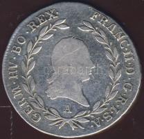 Ausztria 1802A 20Kr Ag II.Ferenc T:3/4+