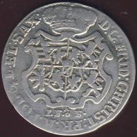 Német Államok/Szászország 1763 JFoF 1/12 Thaler Ag T:3