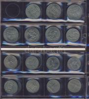 Szovjetunió 1987-1991. 1R (9x) + 5R (6x) emlékpénzek T:2