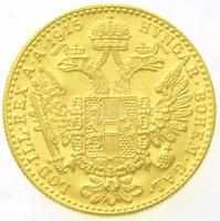 Ausztria 1915. Dukát Au "Ferenc József" utánveret (3.49g/0.986) T:1-
Austria 1915. 1 Duca...