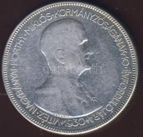 1930. 5P Ag "Horthy jobbra" T:3