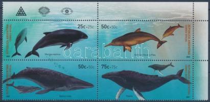 2001 Bálnák és delfinek Mi 2678-2681