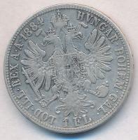 Ausztria 1884. 1Fl Ag "Ferenc József" T:2- kis ph.
Austria 1884. 1 Florin Ag "Franz ...