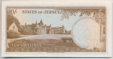 Jersey 1963. 10sh T:I-
Jersey 1963. 10 Shilling C:AU