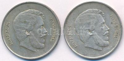 1947. 5Ft Ag "Kossuth" (2x) T:2,2- patina, ph.