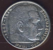 Német 3. Birodalom 1939A 5M Ag nagy h.k.-tel T:2/3