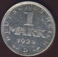 Német Birodalom/Weimar 1924D 1M Ag T:3