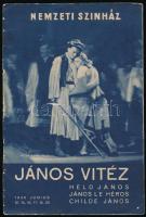 1936 Nemzeti Színház - János vitéz, Globus-ny., kissé szakadozott állapotban.