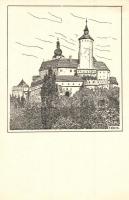 Fraknó, Forchtenstein; vár / Heimatbilder Serie Burgenland / castle s: F. Koziol (vágott / cut)