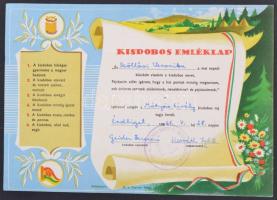 cca 1910-1950 Papírrégiség tétel, benne okmányok, igazolványok, térképek