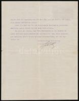 1928 Casa di Cura Dott Szegő, Abbazia, Italia, díszes fejléces levélpapír, német nyelvű gépelt szöve...