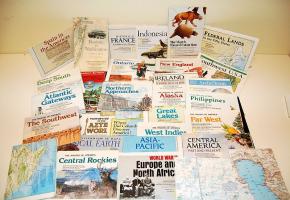 National Geographic Magazin 33 térkép melléklete