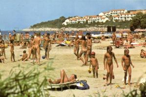 6 db MODERN nudista képeslap / 6 modern nudist postcards