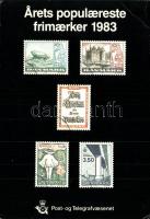 6 db MODERN bélyeg motívumlap / 6 modern stamp motive cards