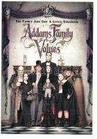 4 db MODERN Addams Family motívumlap / 4 modern Addams Family motive cards