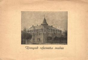 Szeged, Újszeged, Református imaház (15,5 cm x 10,5 cm) (fa)