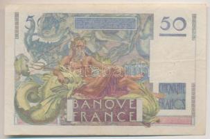 Franciaország 1949. 50Fr T:III tűlyuk
France 1949. 50 Francs C:F needle hole
Krause 127.b