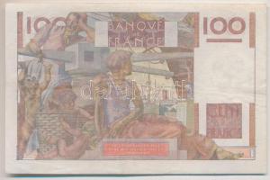 Franciaország 1952. 100Fr T:III tűlyuk
France 1952. 100 Francs C:F needle hole
Krause 1128.d