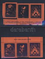 1927 Ady emlékív bélyegei (2 szakadt)