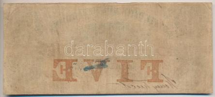 Amerikai Egyesült Államok / Dél-Karolina 1855. 5$ T:III-
USA / South Carolina 1855. 5 Dollars C:VG