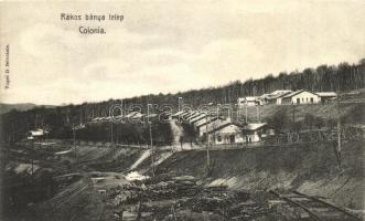 Rákosbánya (Gömörrákos), bánya telep, Vogel D. felvétele / Colonia / mine (EK)