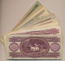 30db-os vegyes magyar forint bankjegy tétel T:III