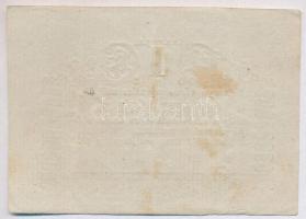 Rozsnyó 1849. 1Ft "Rozsnyó város pénztári utalványa" T:III ly., szép papír 
Adamo ROZ-2.2