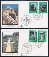 Európai Természetvédelmi Év sor 4 db FDC-n European Nature Conservation Year set on 4 FDC