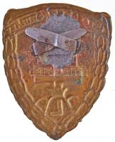 ~1940. Levente sapkajelvény replika (43mm) T:2-