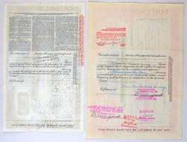 Amerikai Egyesült Államok 1937-1957. "United Printers Publisher Incorporated" 2db klf rész...