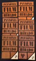 1981-1985 Pannónia Filmhíradó, 6 db (1-2, 4, 12, 14, 18, 25 számok)