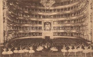 Milan, Milano; Interna del Teatro della Scala / theater interior, ballet (EK)