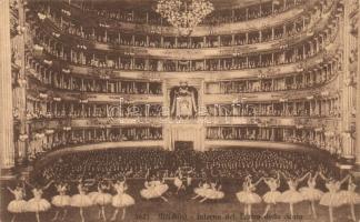 Milan, Milano; Interna del Teatro della Scala / theater interior, ballet (EK)