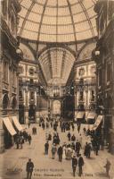 Milan, Milano; Interno Galleria Vitt. Emanuele / mall interior, shops, arcades (EB)