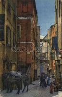 San Remo, Sanremo; Riviera di Ponente / coast, street, alley (EK)